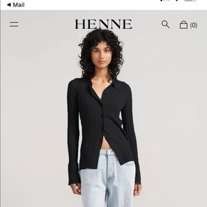 The Livia top is one of Henne’s best selling tops.